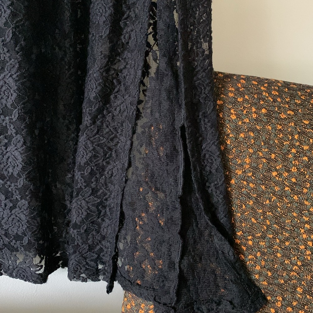 LAST CHANCE Aerie Black Lace Dress XS - Picture 4 of 5